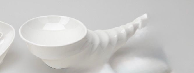 Ciotola Cornucopia Porcellana