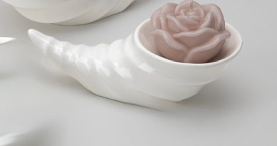 Ciotola Cornucopia Porcellana