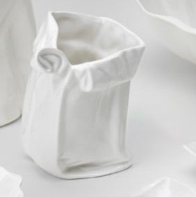 Ciotola Cartoccio Porcellana