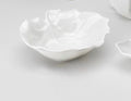 Ciotola Foglia Porcellana