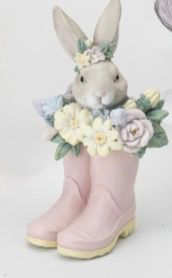 Stivali Testa Coniglio Resina