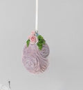 Uovo Resina Lilla Da Appendere