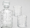 Set Houston Bottiglia Brandy Con 2 Bicchieri