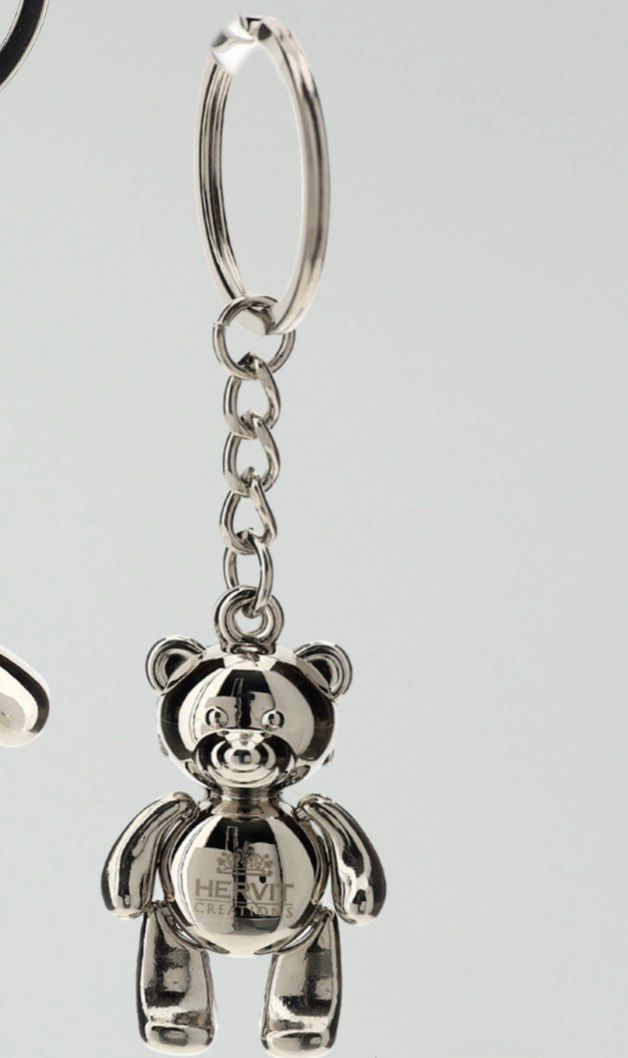 Portachiavi Orsetto In Metallo