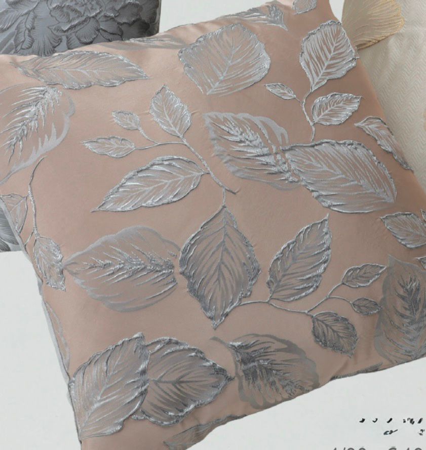 Cuscino Jacquard Fleur Rosa