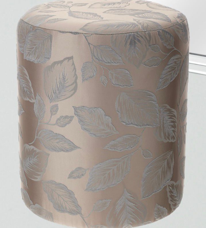 Pouf Foliage Rosa Antico