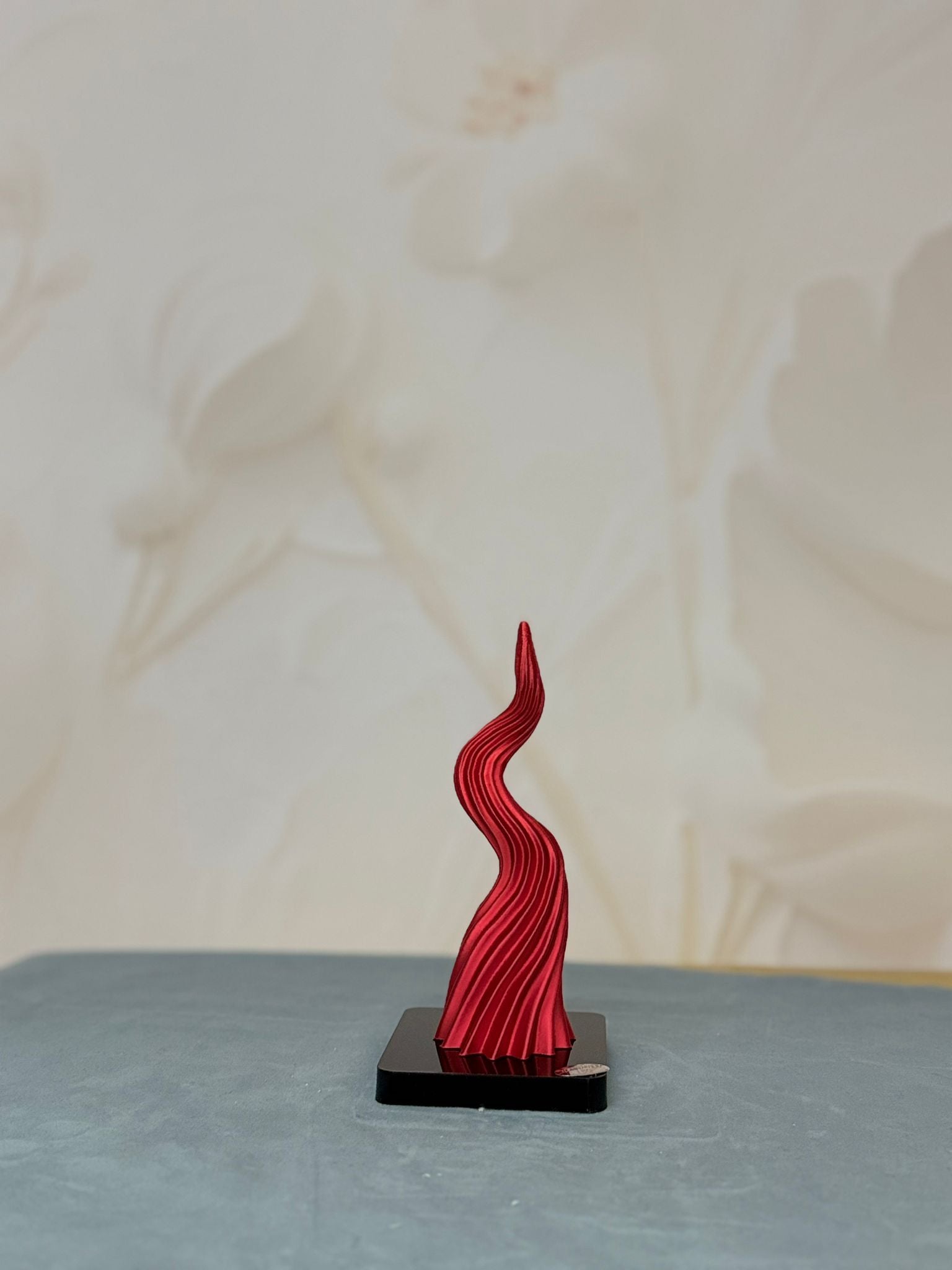 Corno Rosso Con Base Plex