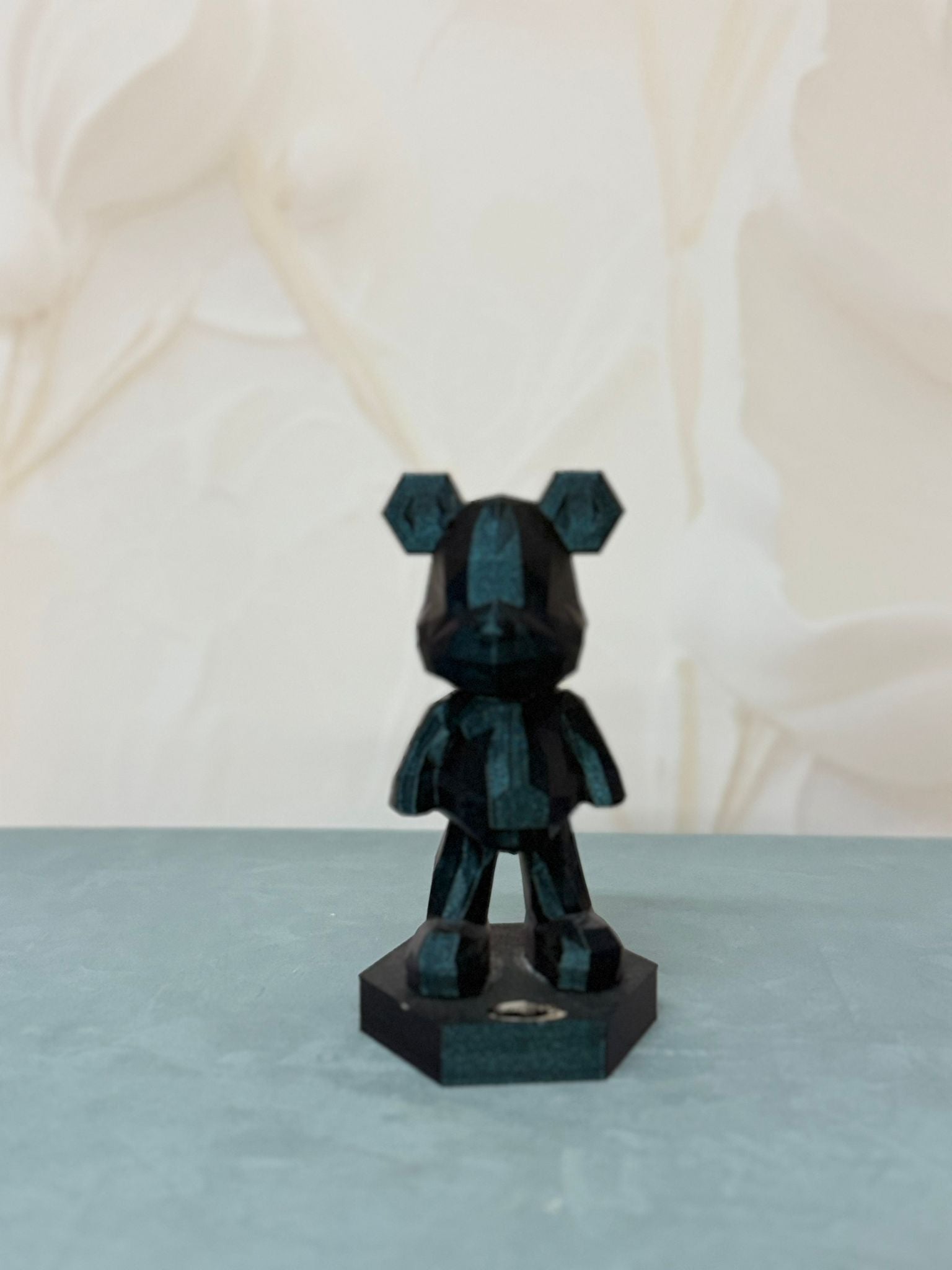 Orso Piccolo Blu Glitterato