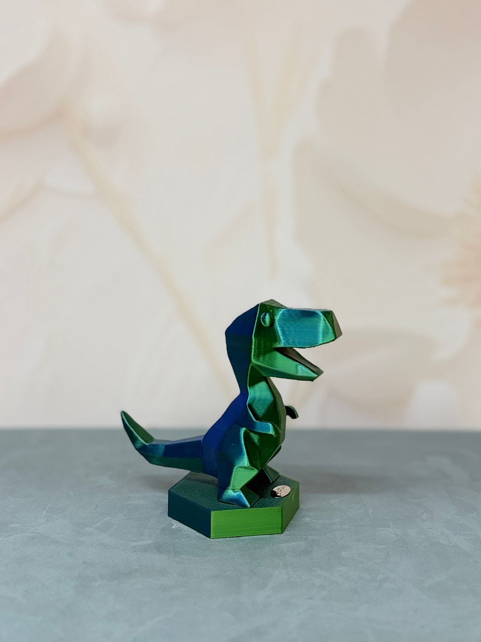 Dinosauro Verde Cangiante