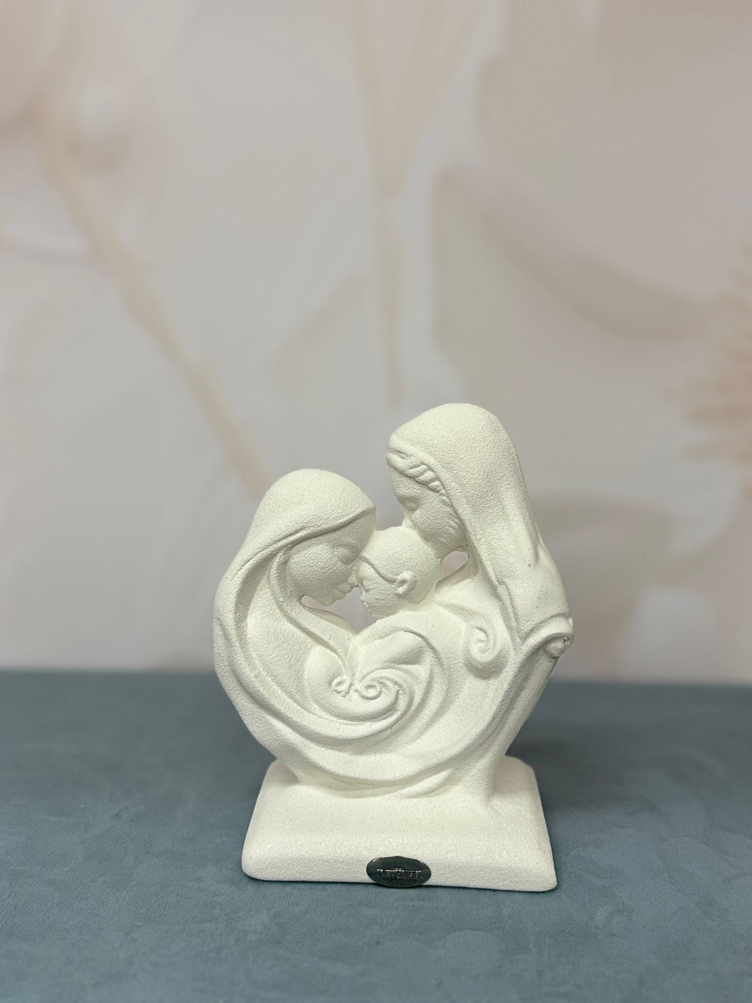 Sacra Famiglia Piccola Bianco Grès