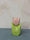 Profumatore Tulipano Rosa/Verde Lucido