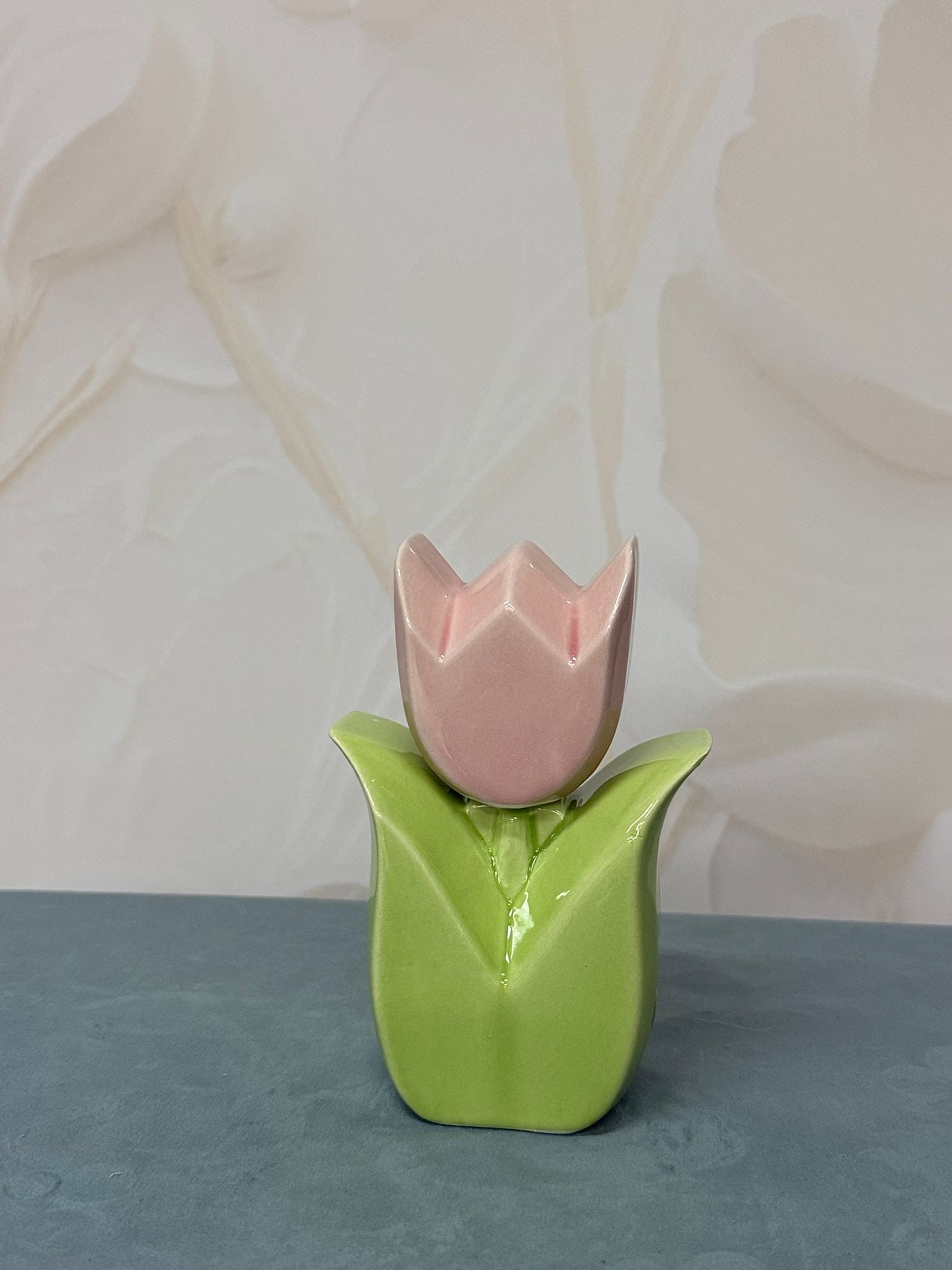 Profumatore Tulipano Rosa/Verde Lucido