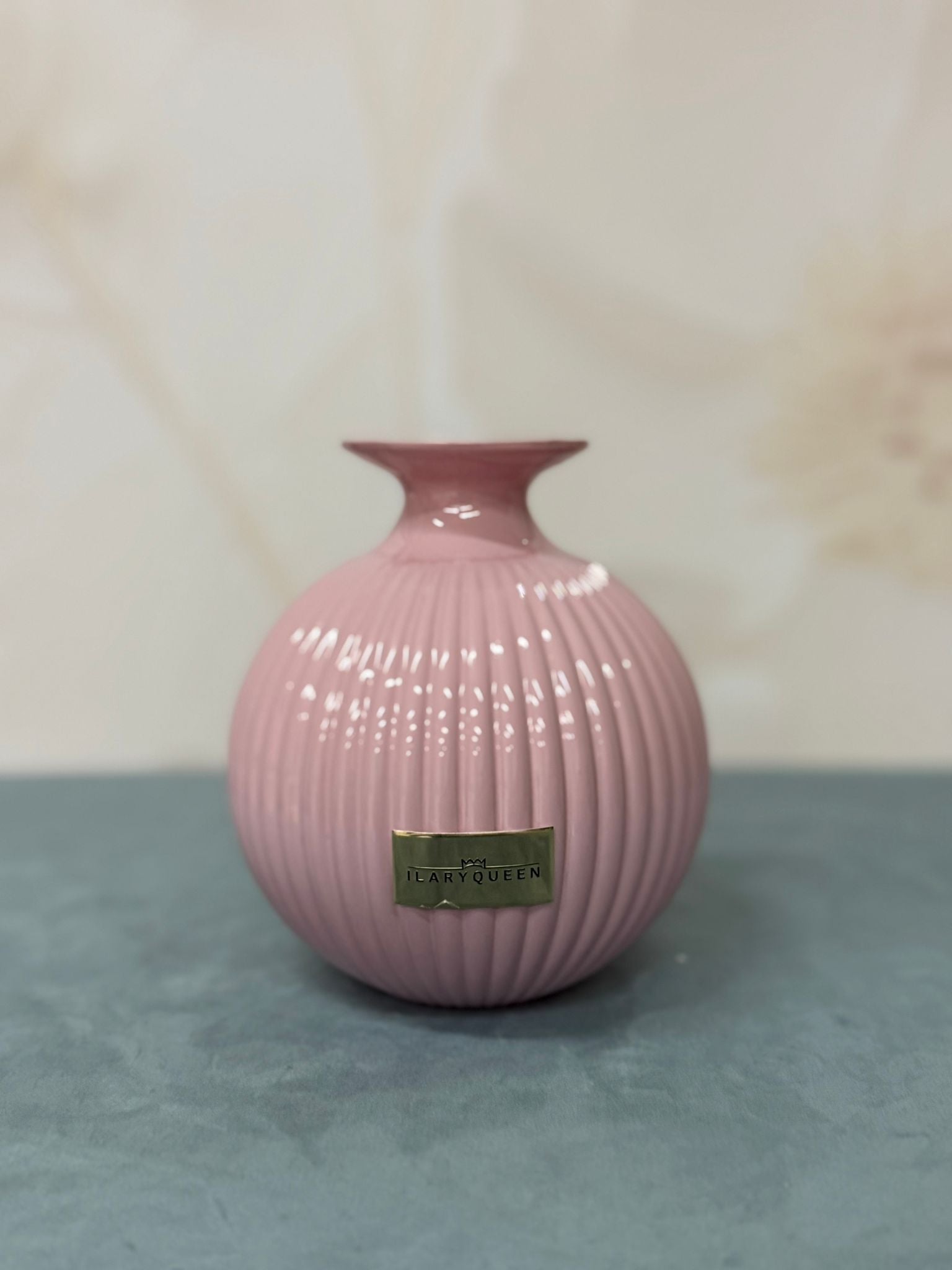 Vaso A Sfera Piccolo Rosa Basic