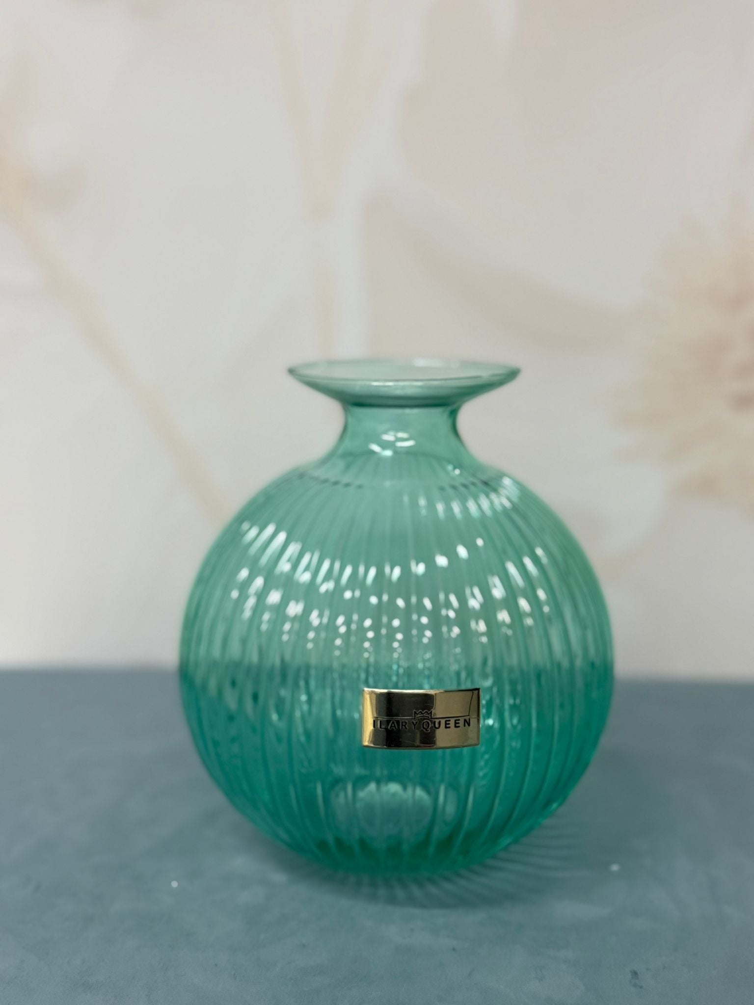 Vaso A Sfera Medio Tiffany Lustrato