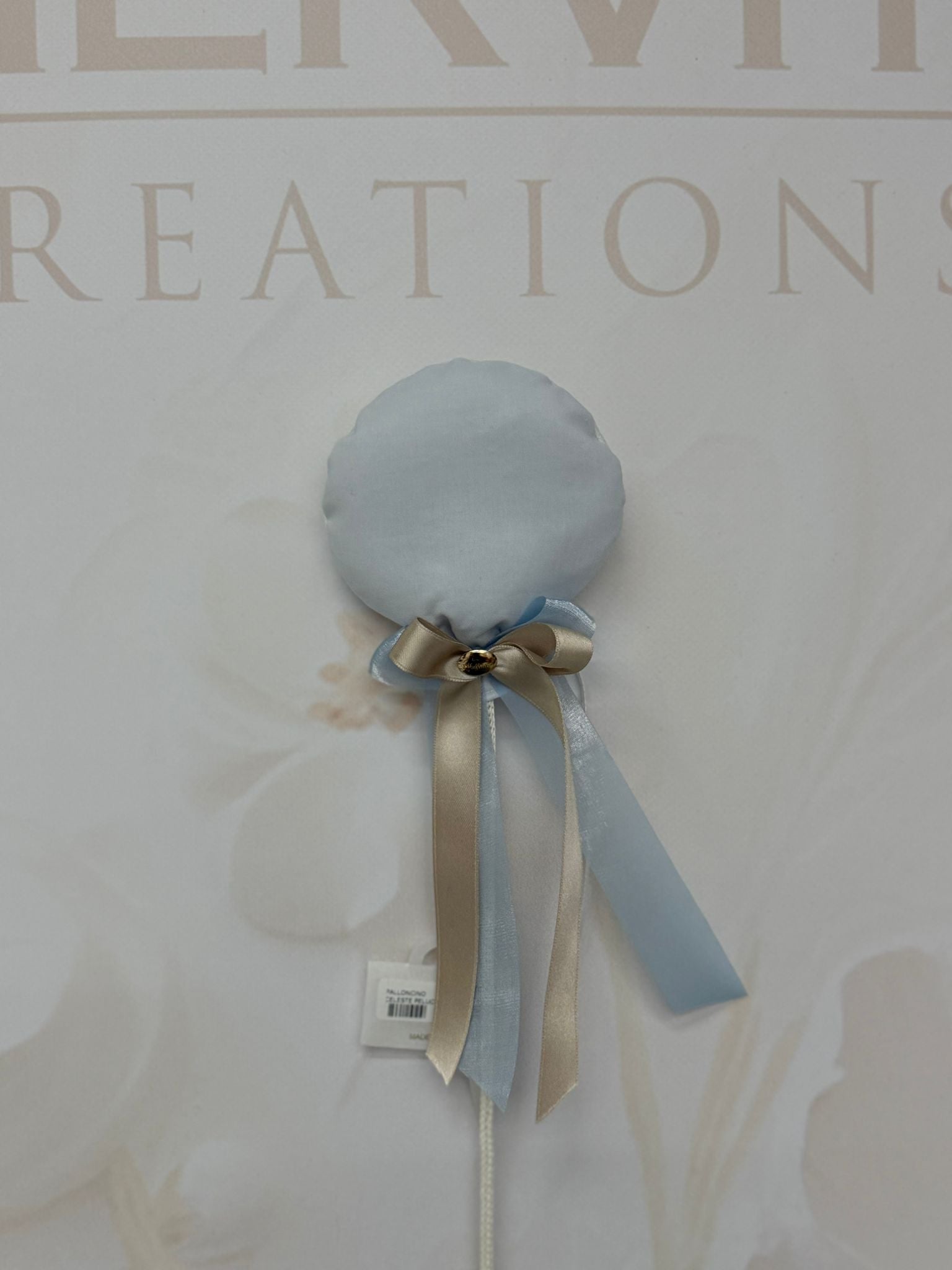 Palloncino Celeste Peluche