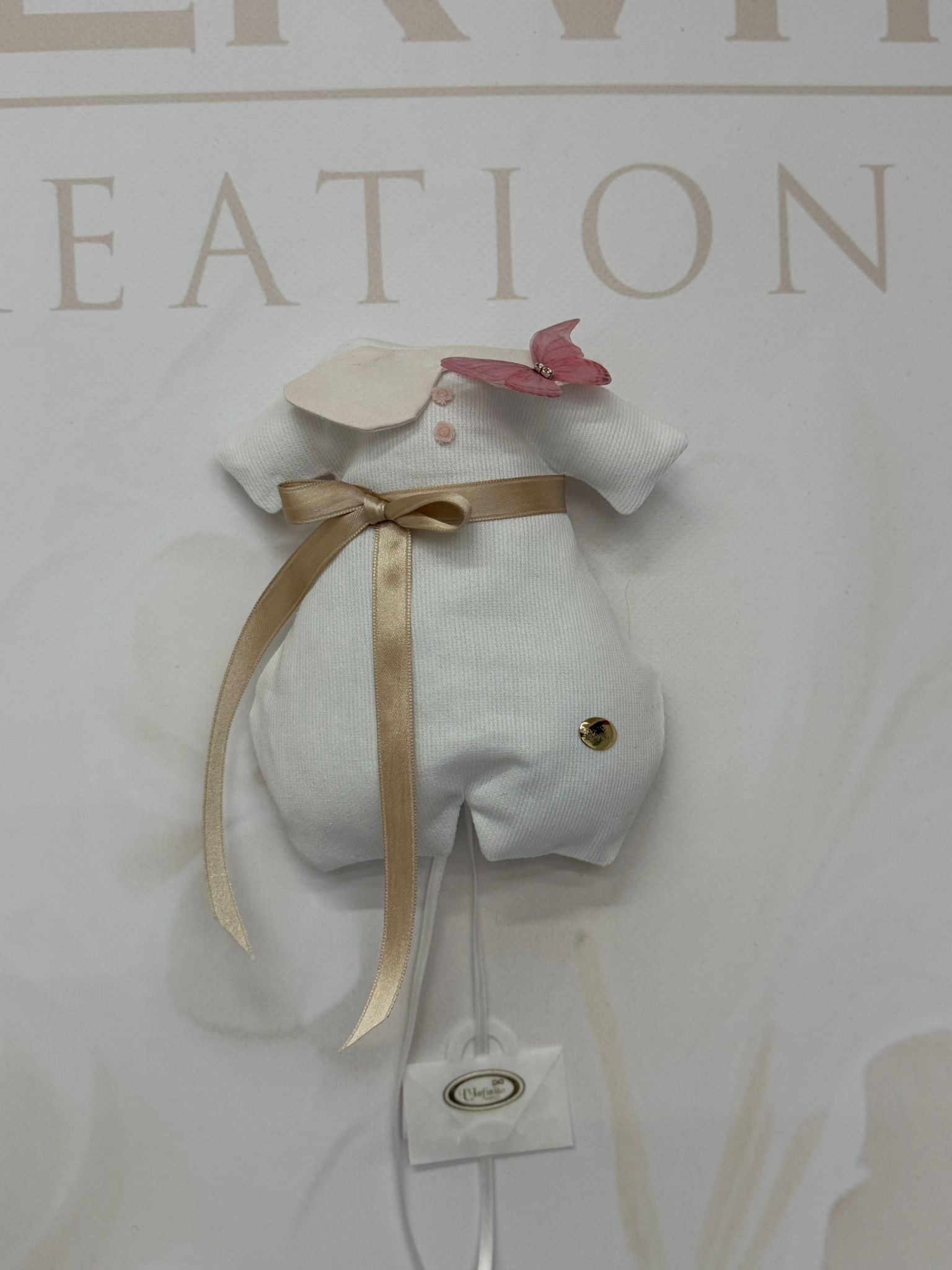 Vestito Rosa E Nocciola