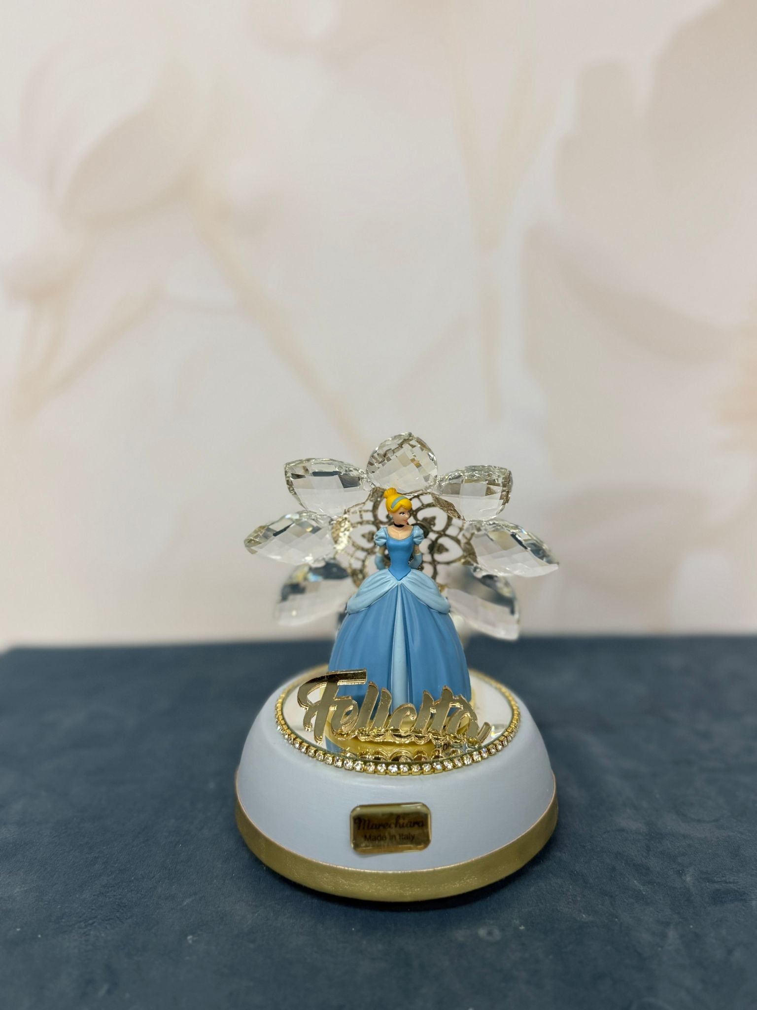 Carillon "Cenerentola" Conchiglia In Swarovski