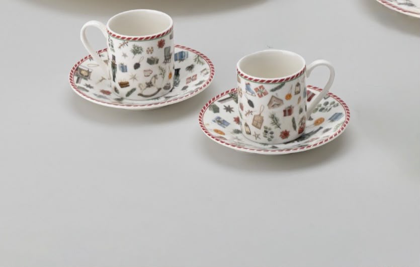 Set 2 tazzine
