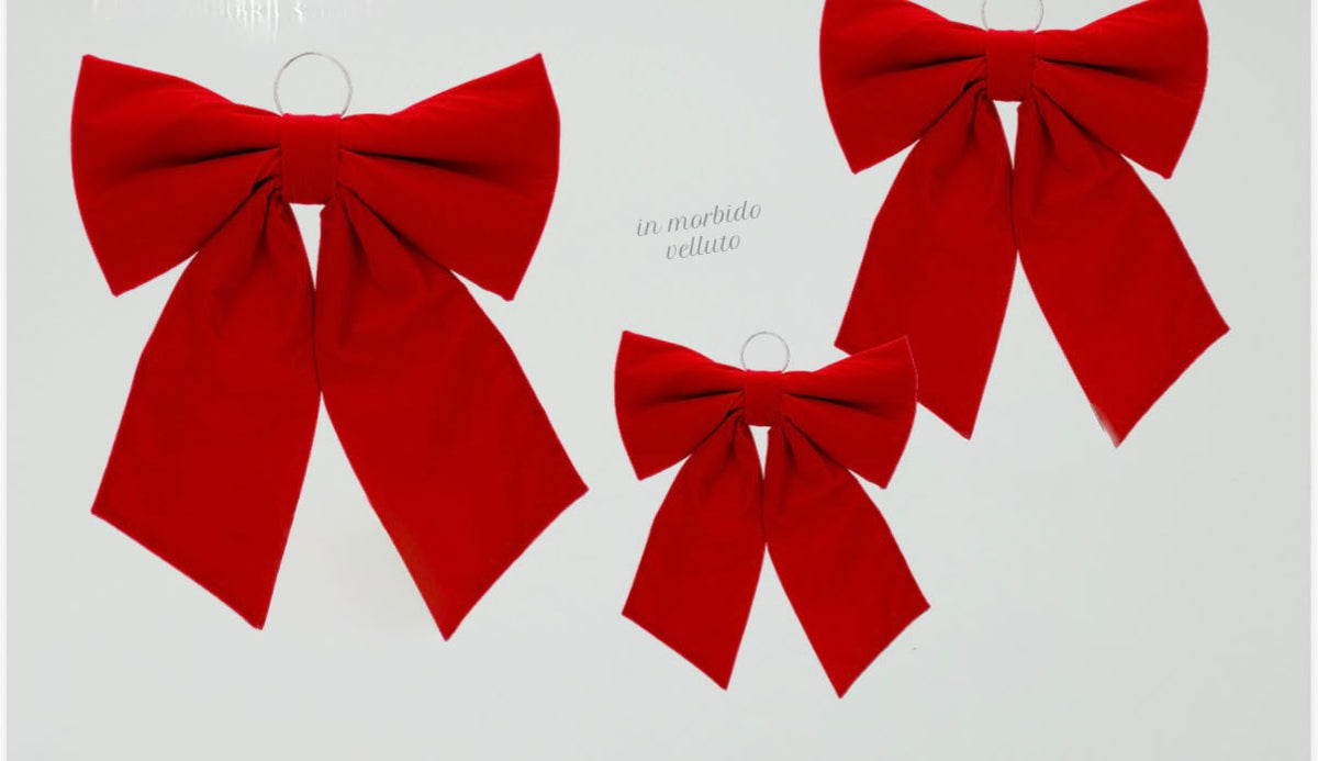 Fiocco Velluto Rosso