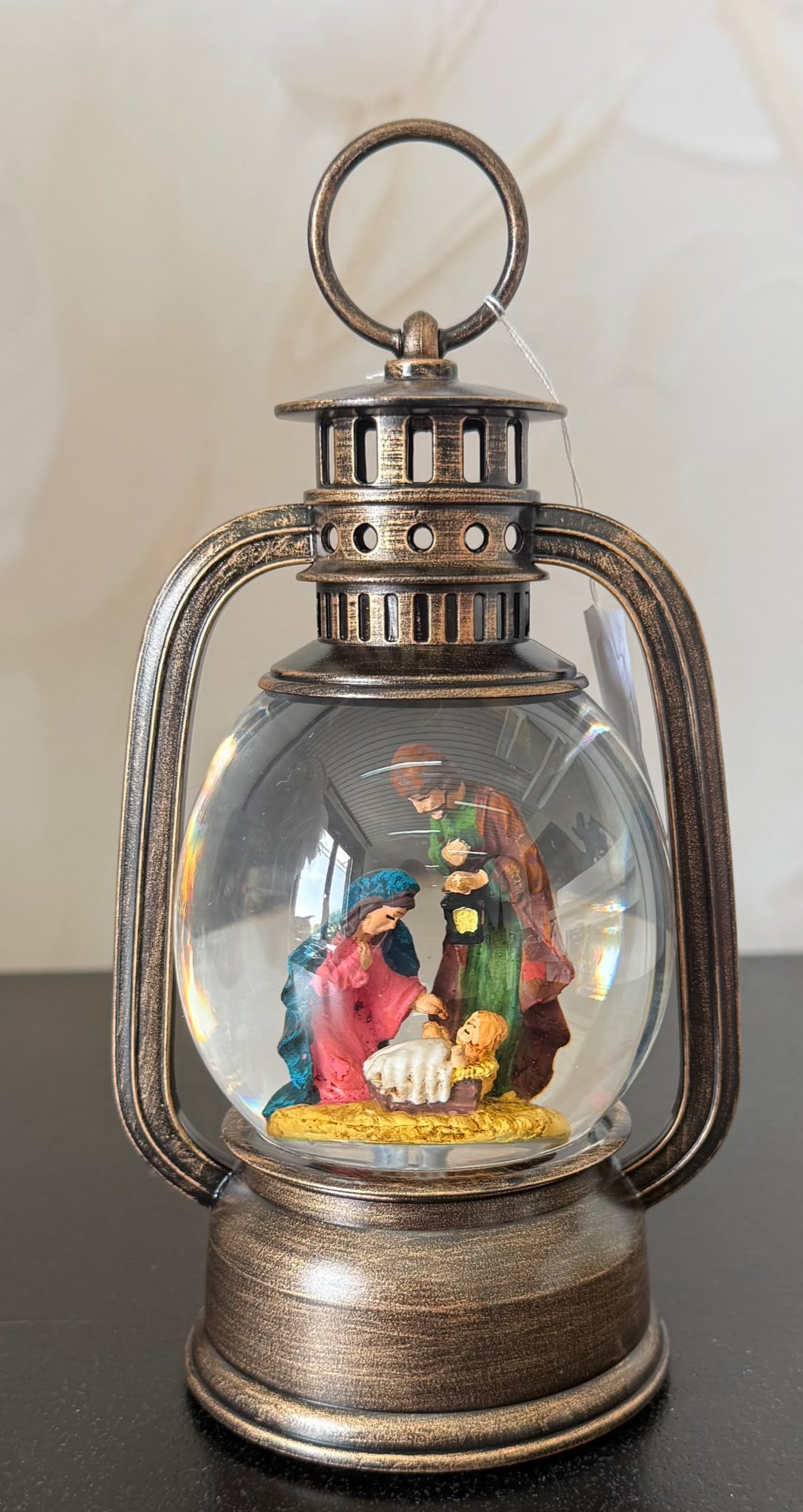 Lanterna Natività Acqua/Neve