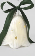 Campana Porcellana Traforata Luce Led