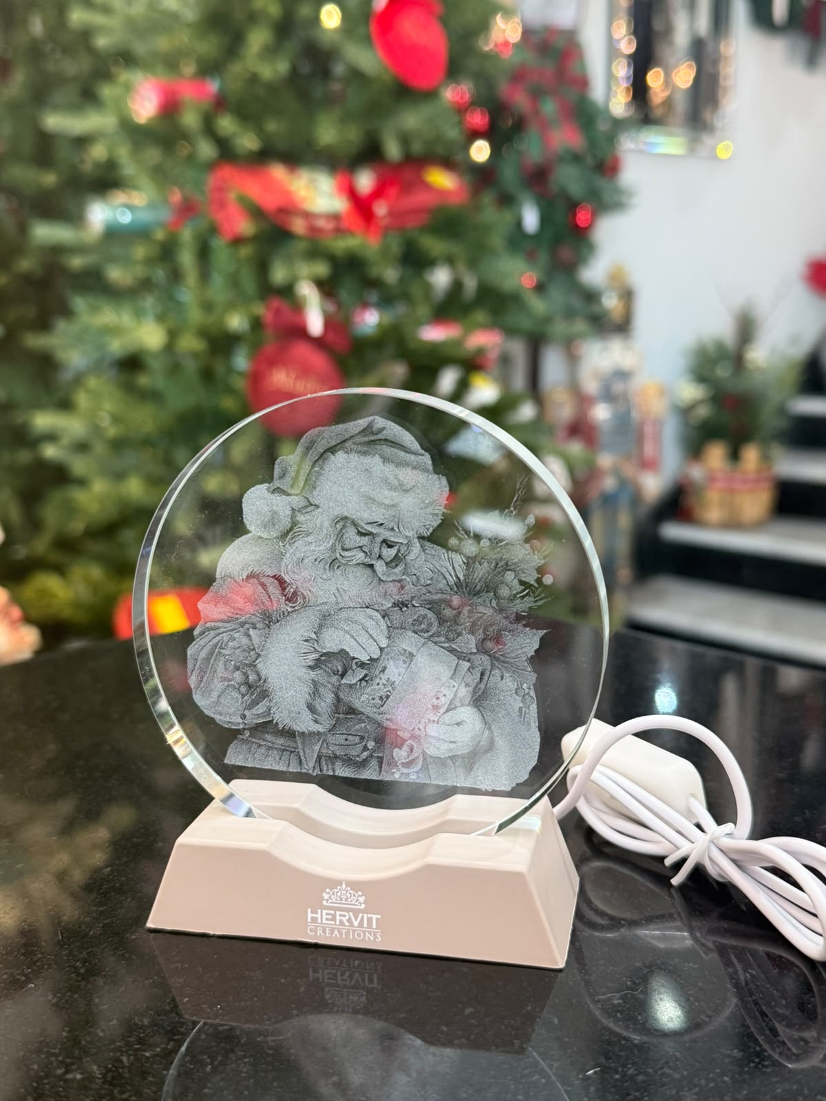 Disco Crystal Santa Claus