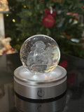 Sfera Crystal Planet Babbo Natale