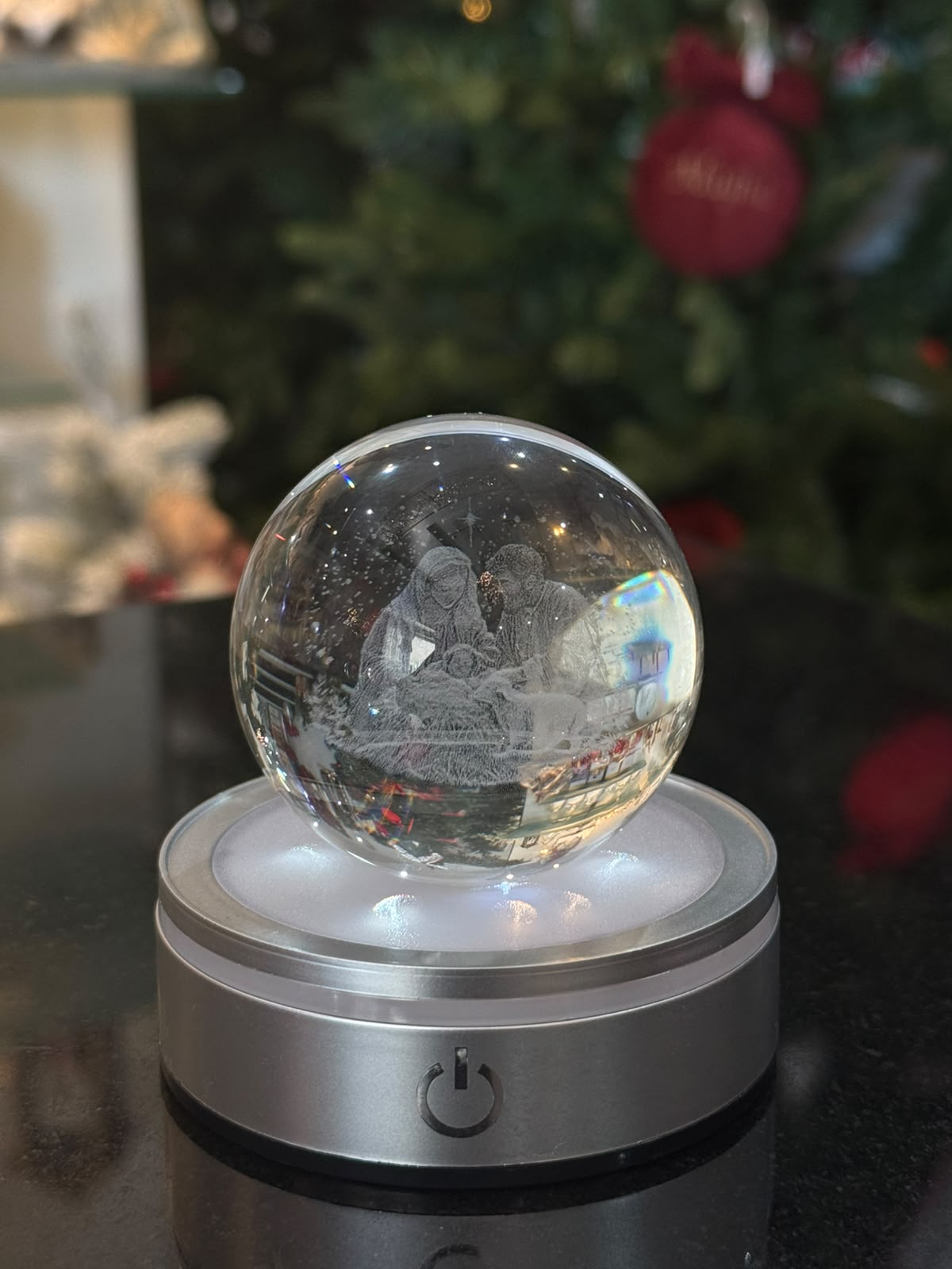 Sfera Crystal Planet Natività