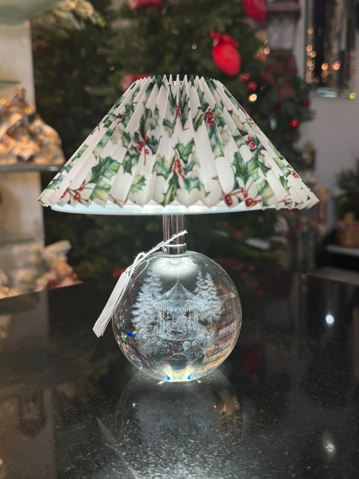 Lampada Led Crystal Planet Giostra