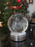 Sfera Crystal Planet Babbo Natale