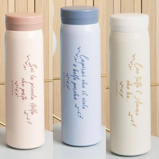 Boracce termiche rosa/azzurro/bianco