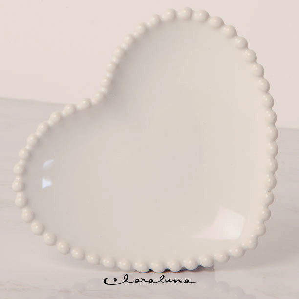 piattino cuore claraluna