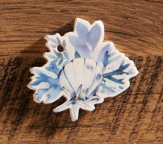 ciondolo in gesso corallo