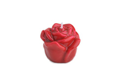 box 6 candele rosa rosse laccate