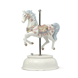 carillon cavallo allegoria porcellana