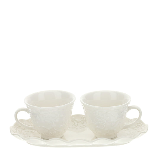 tête a tête caffè porcellana bianca
