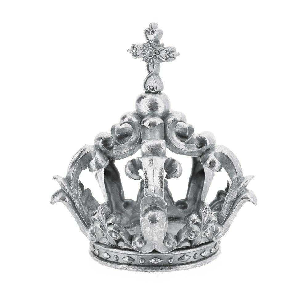 Corona in resina oro/argento