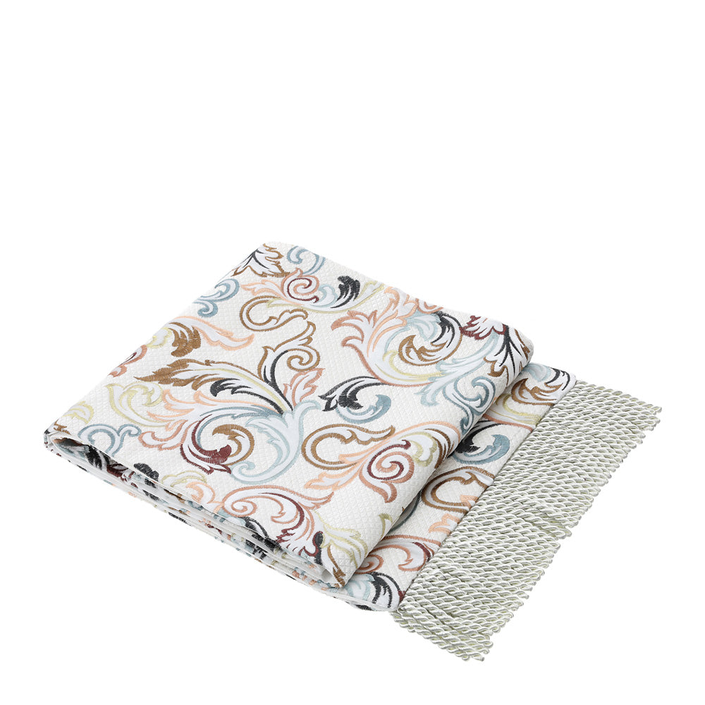 Runner in velluto broccato