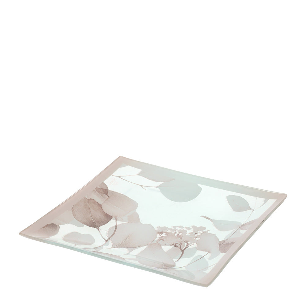 Piatto in vetro "Botanic"