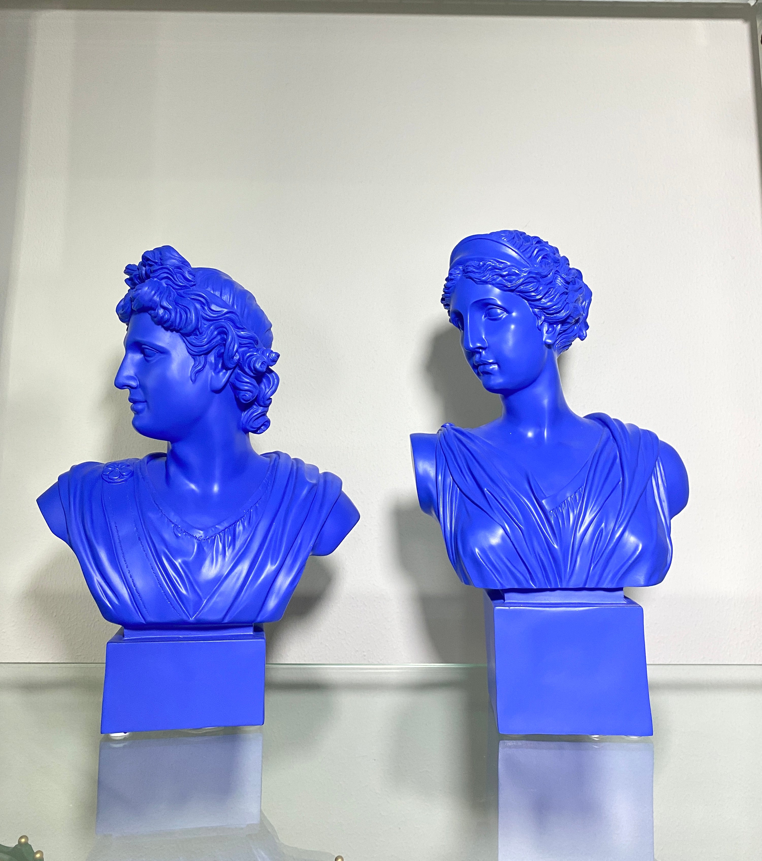 Busto blu mschio/femmina