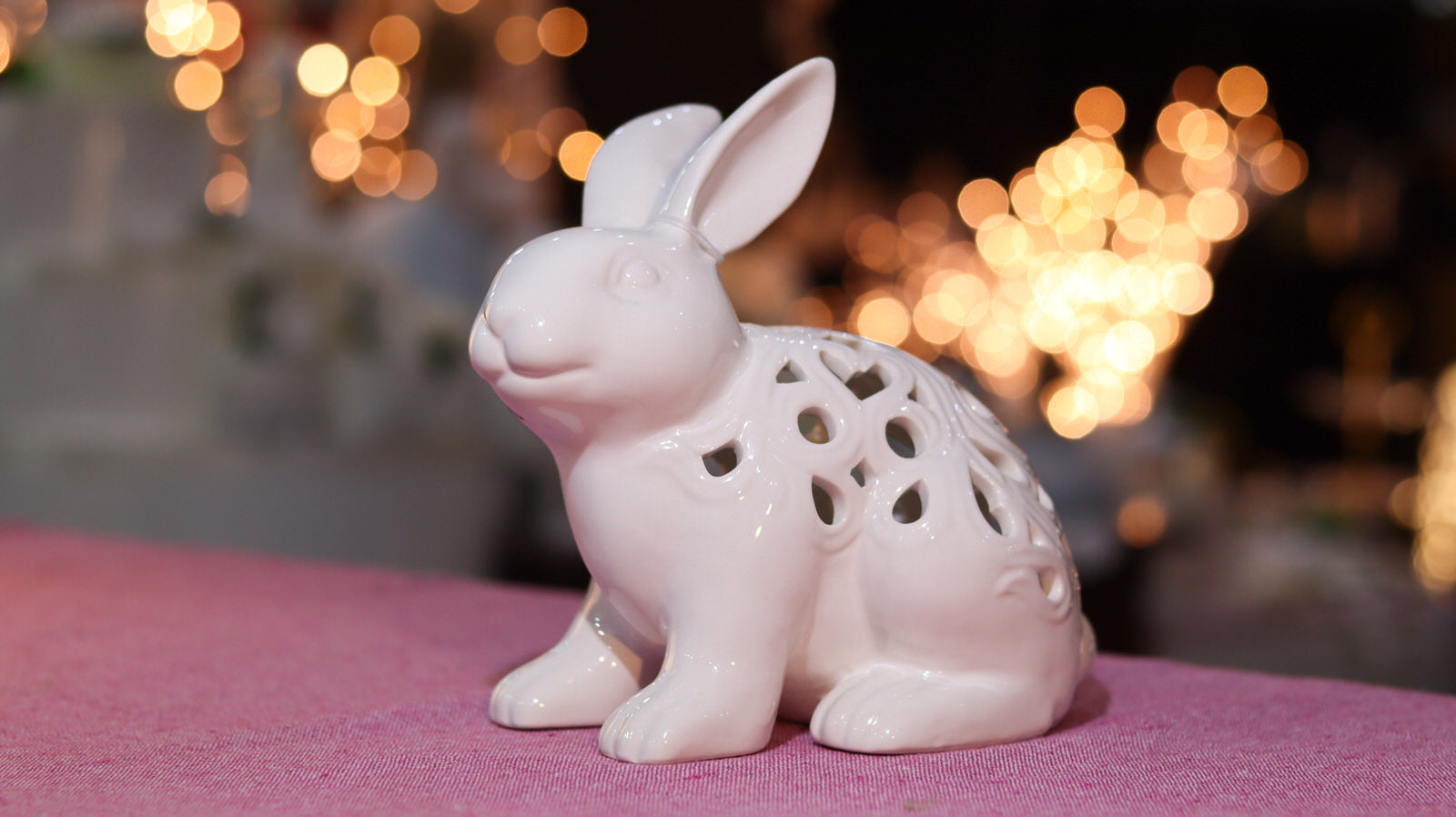 Coniglio Pasquale in Porcellana