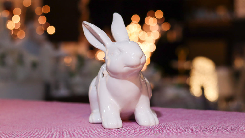 Coniglio Pasquale in Porcellana