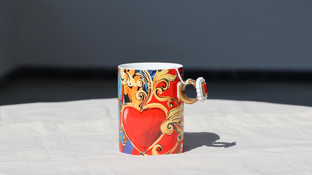 Tazzine da caffè "Baroque&Rock"