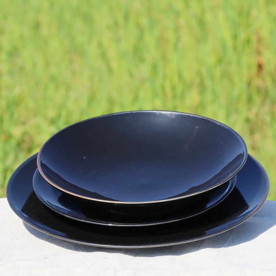 WEISSESTAL COTTAGE BLACK - SET DA 6