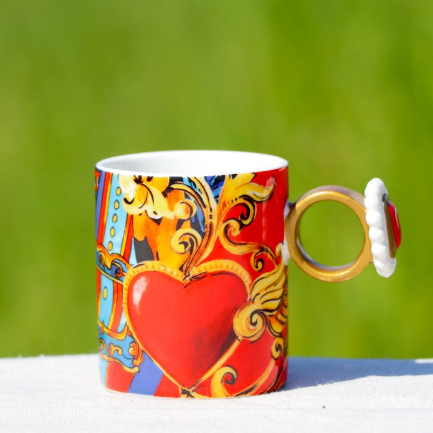 Tazzine da caffè "Baroque&Rock"