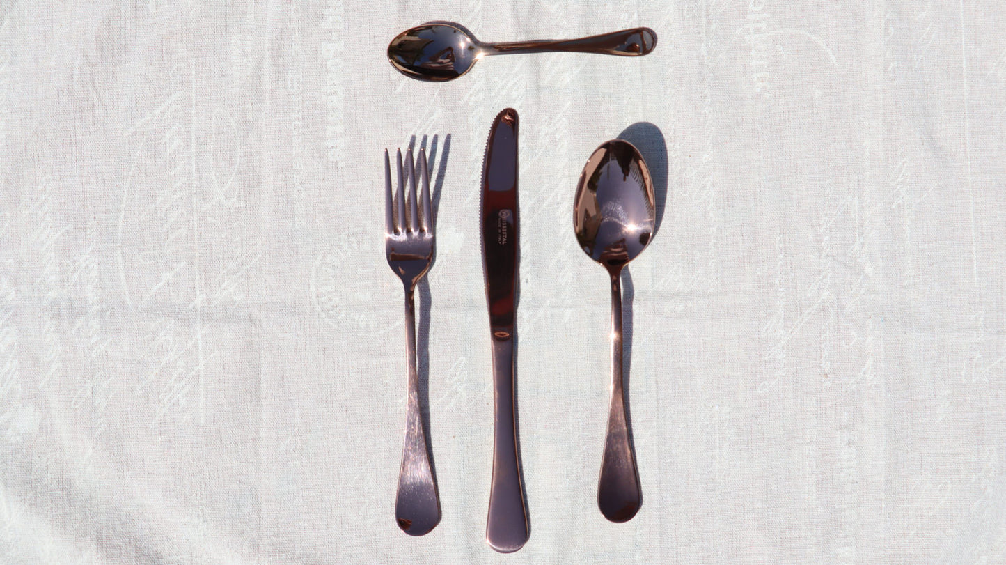 Set di posate - Copper Lucido