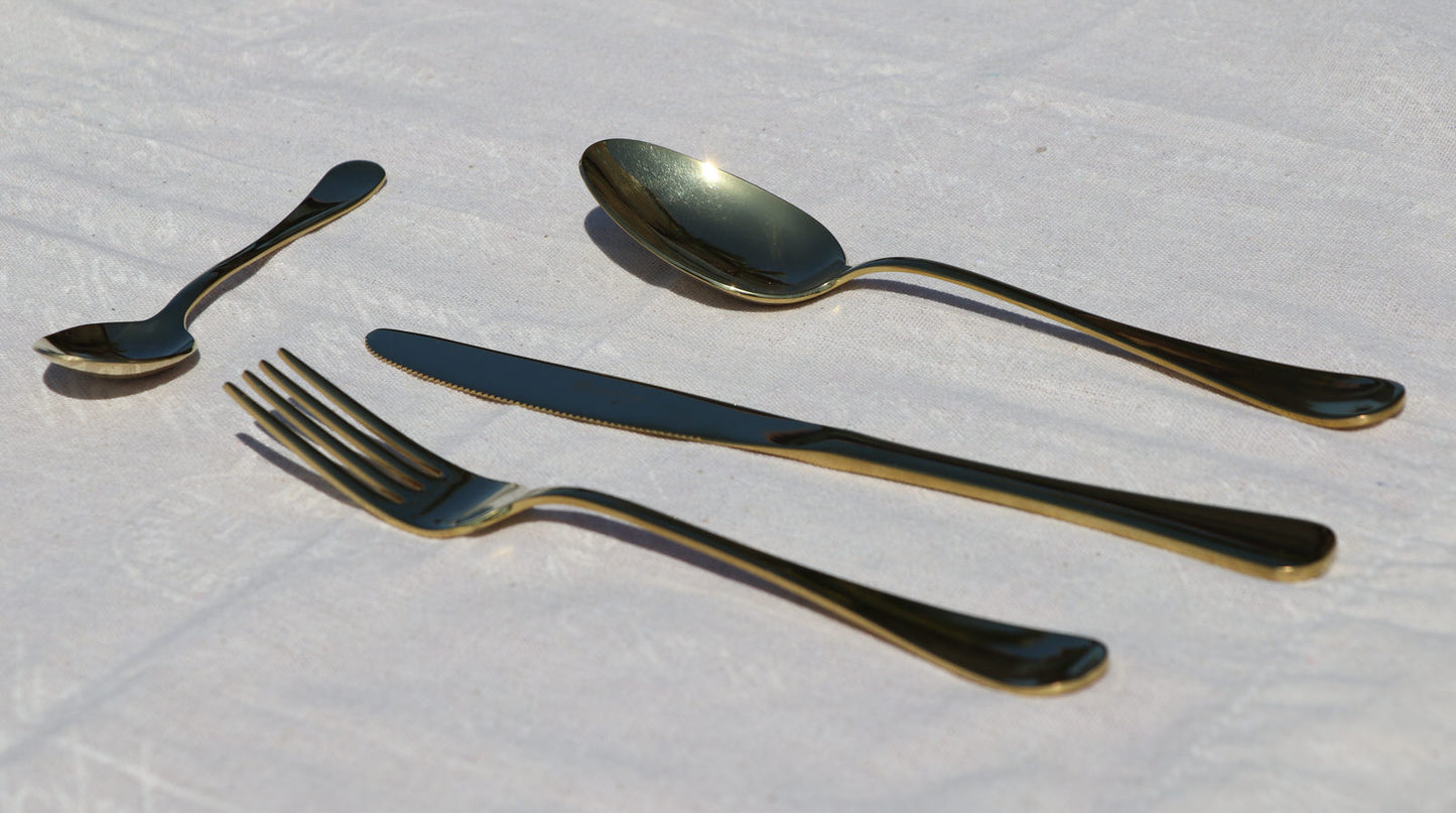 Set di posate - Gold Lucido