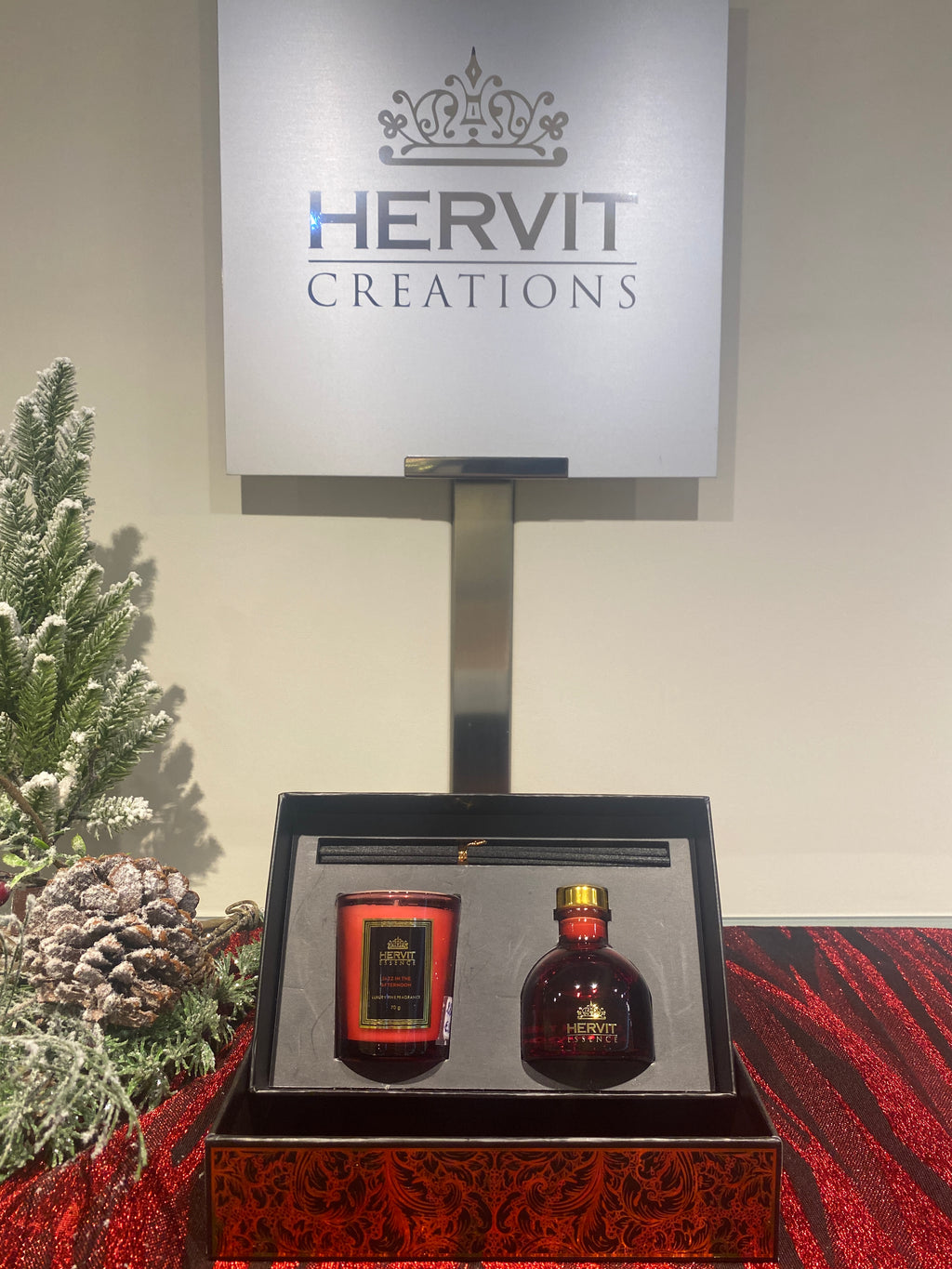 Set profuma ambiente con candela "Jazz in afternoon"