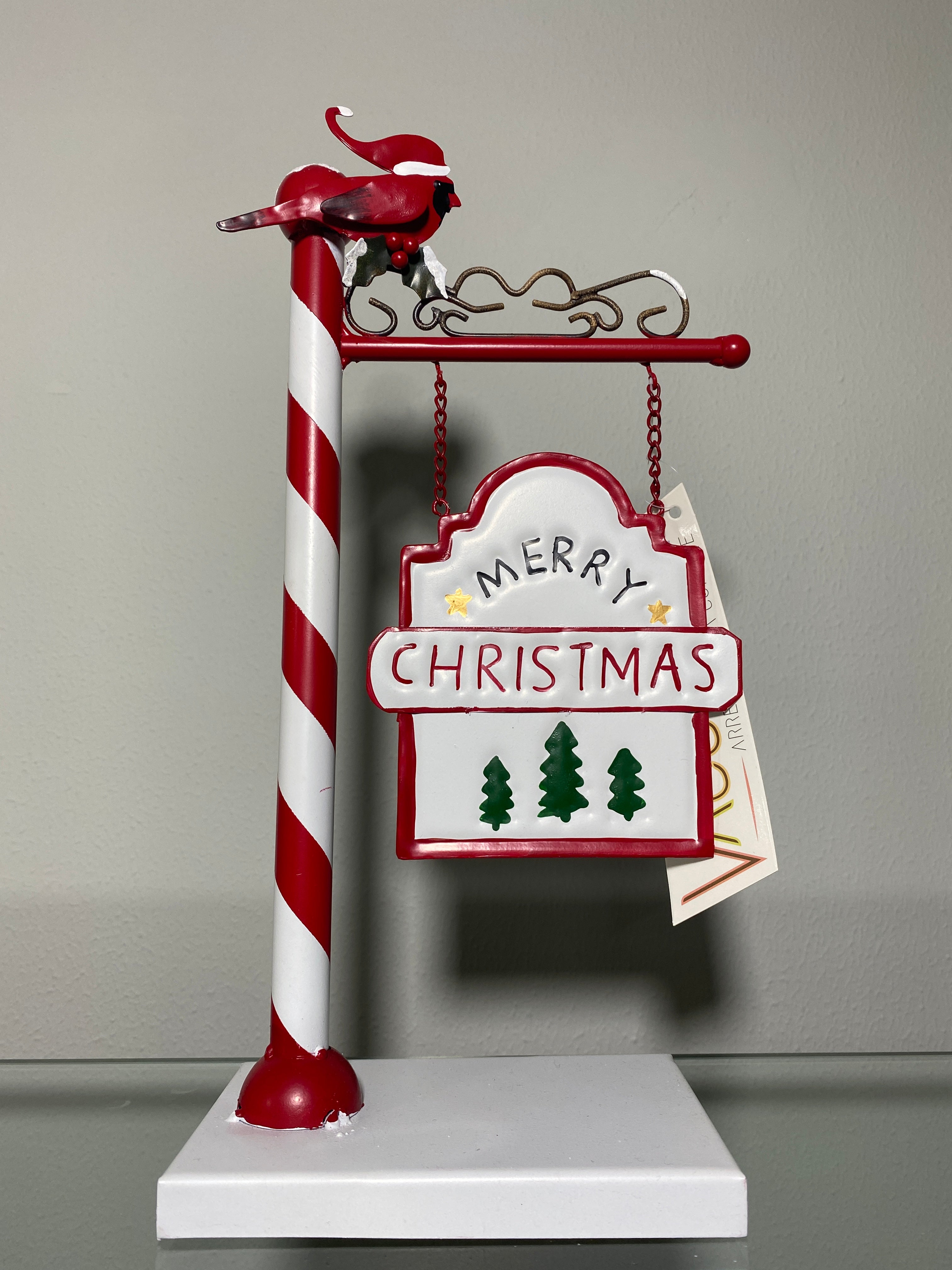 Decorazione natalizia in metallo