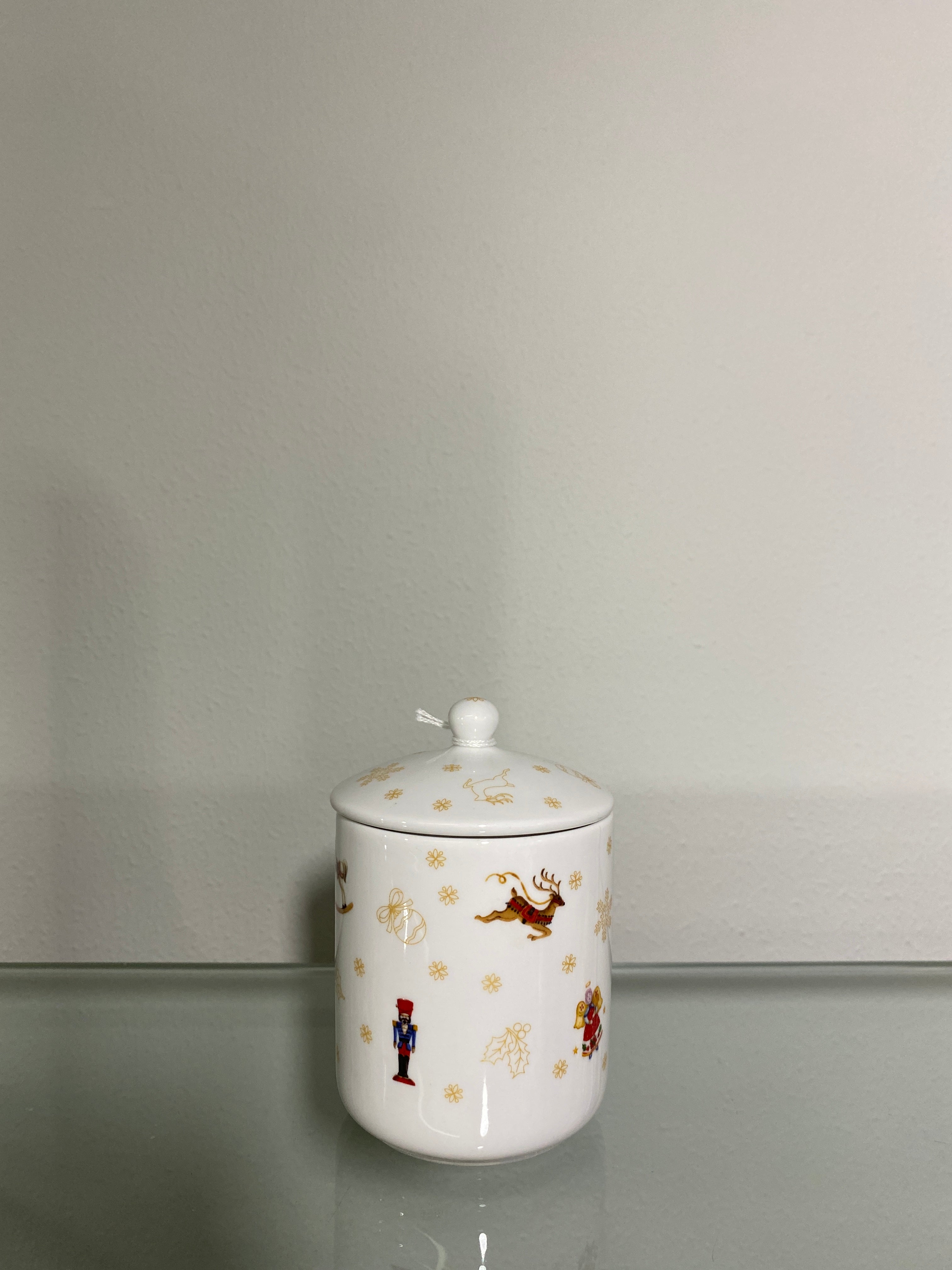 Barattolo piccolo natalizio